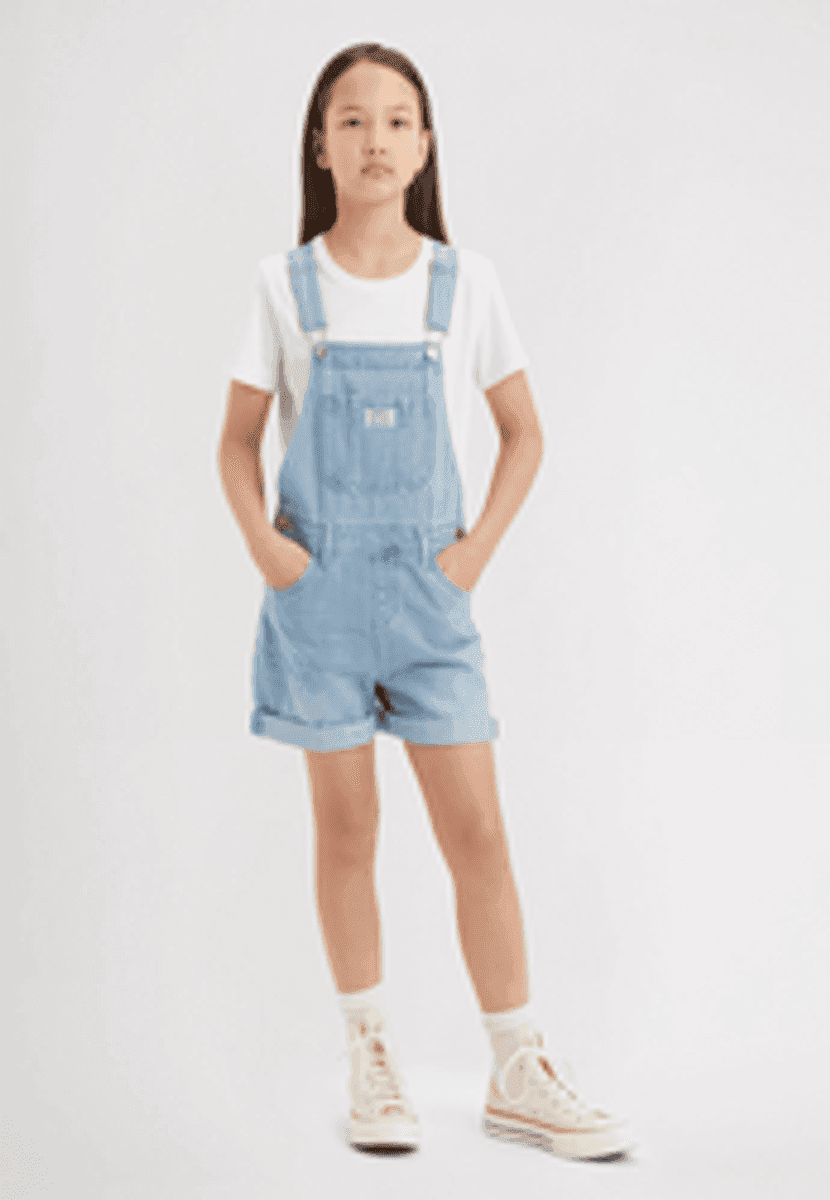 Levis Classic Shortalls Clearskies (176 /16 år)