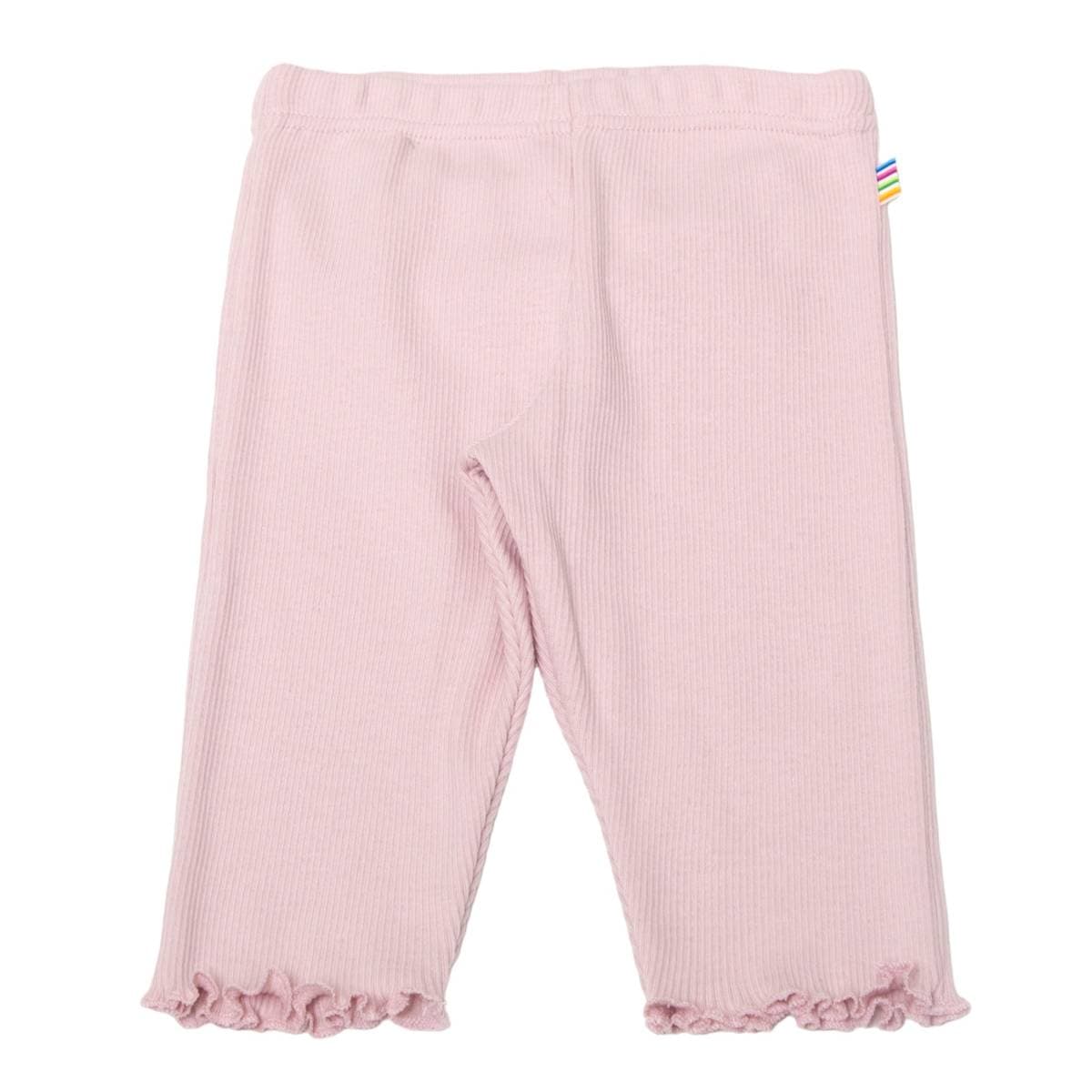 Joha 2X2 Cotton Rib Leggings Pink (80 / 1 år)