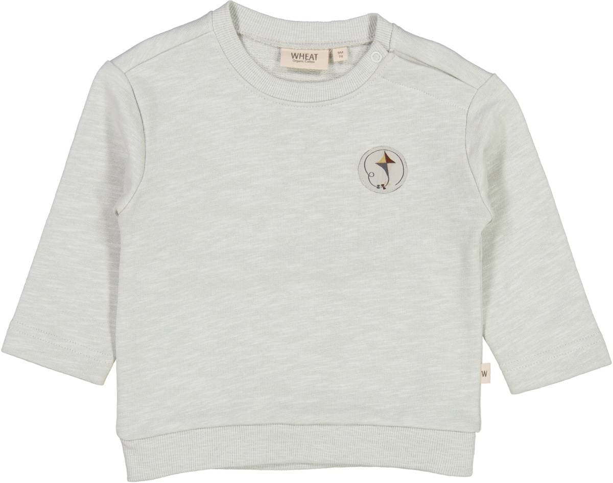 Wheat Sweatshirt Kite Badge Highrise (128 / 8 år)