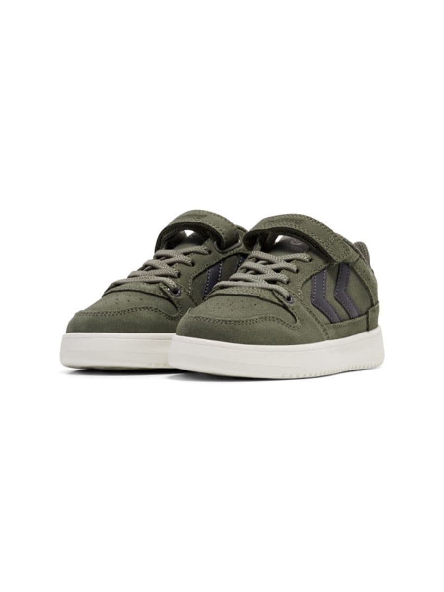 Hummel Sneaker St. Power Play Suede Dusty Olive (33)