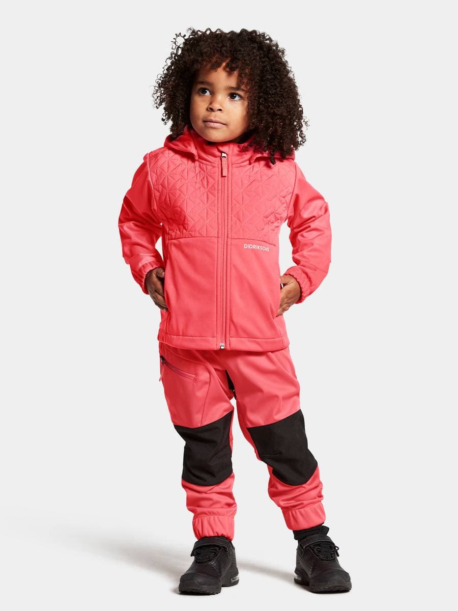 Didriksons Briska Kids Jakke 3 Peachy Pink (140 / 10 år)