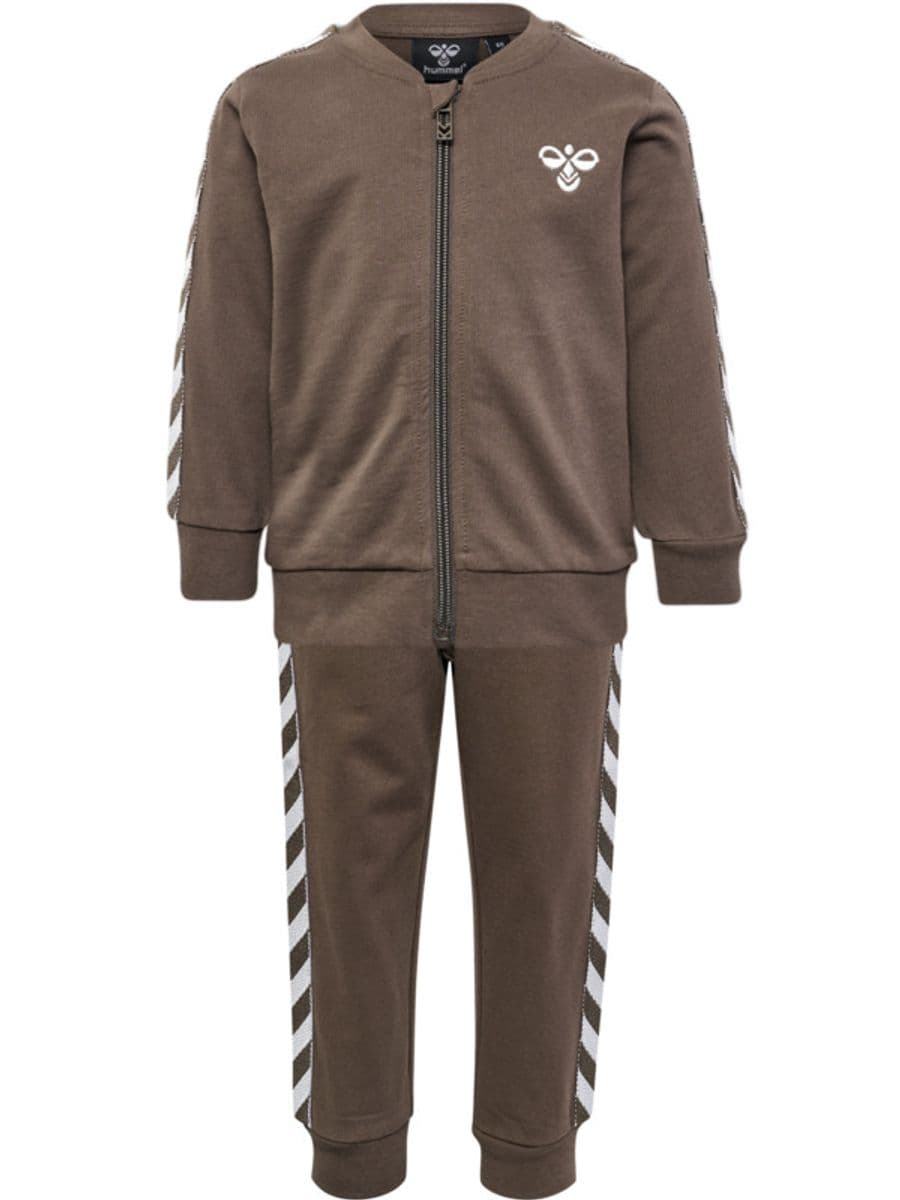 Hummel Bille Tracksuit Major Brown (74 / 9 mnd)