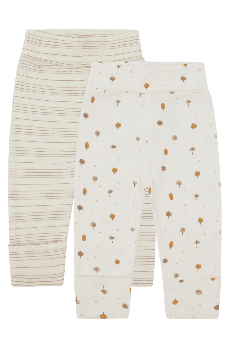 Hust and Claire Hust And Claire Luca Leggings 2 Pak Snow White (80 / 1 år)