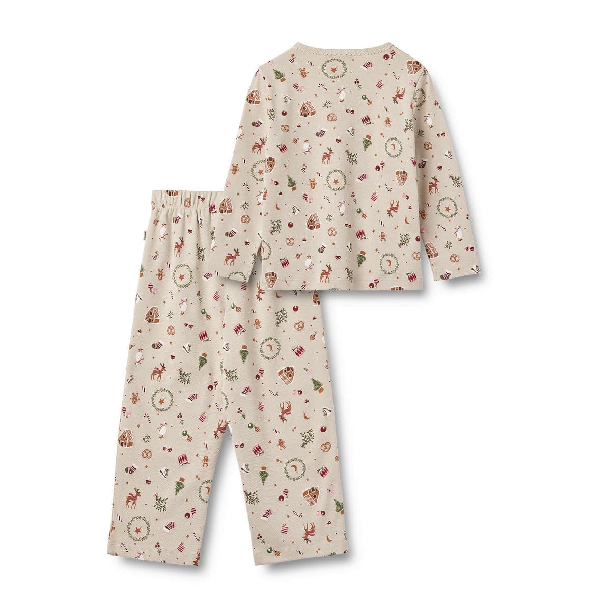 Wheat Wheat Nightwear Picoting Mila Offwhite Holiday (116 / 6 år)