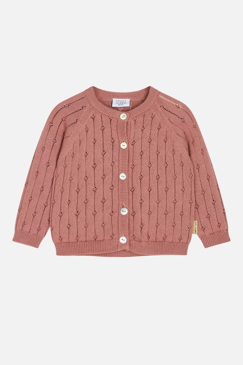 Hust and Claire Cleo Cardigan Ash rose (86 / 1,5 år)