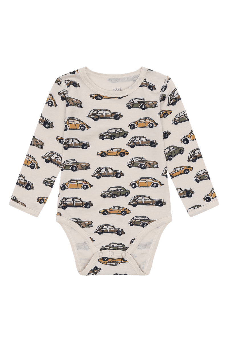Hust and Claire Bo Cars Body Merino Ull French Oak (80 / 1 år)