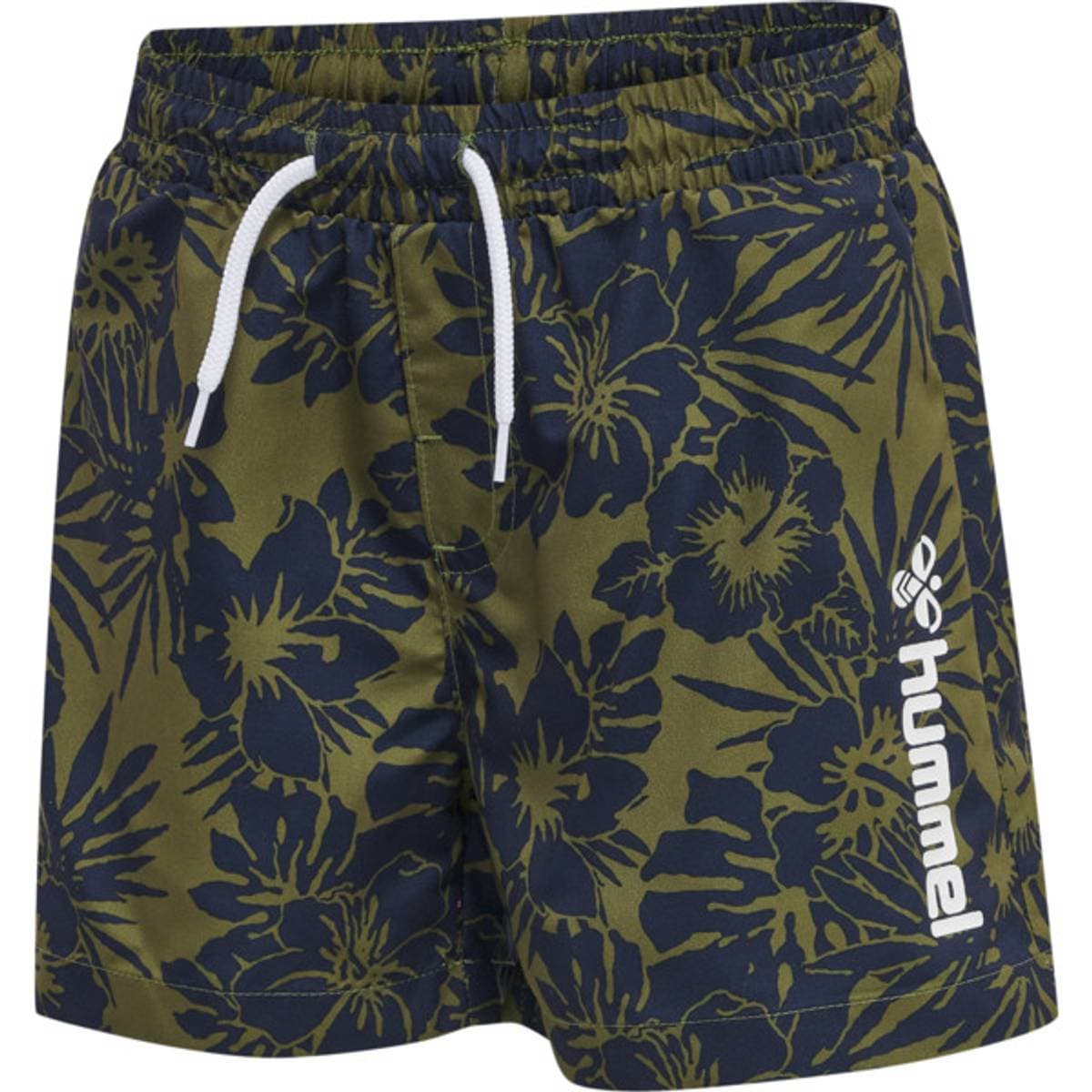 Hummel Chill Board Badeshorts Blomster Grønn (110 / 5 år)