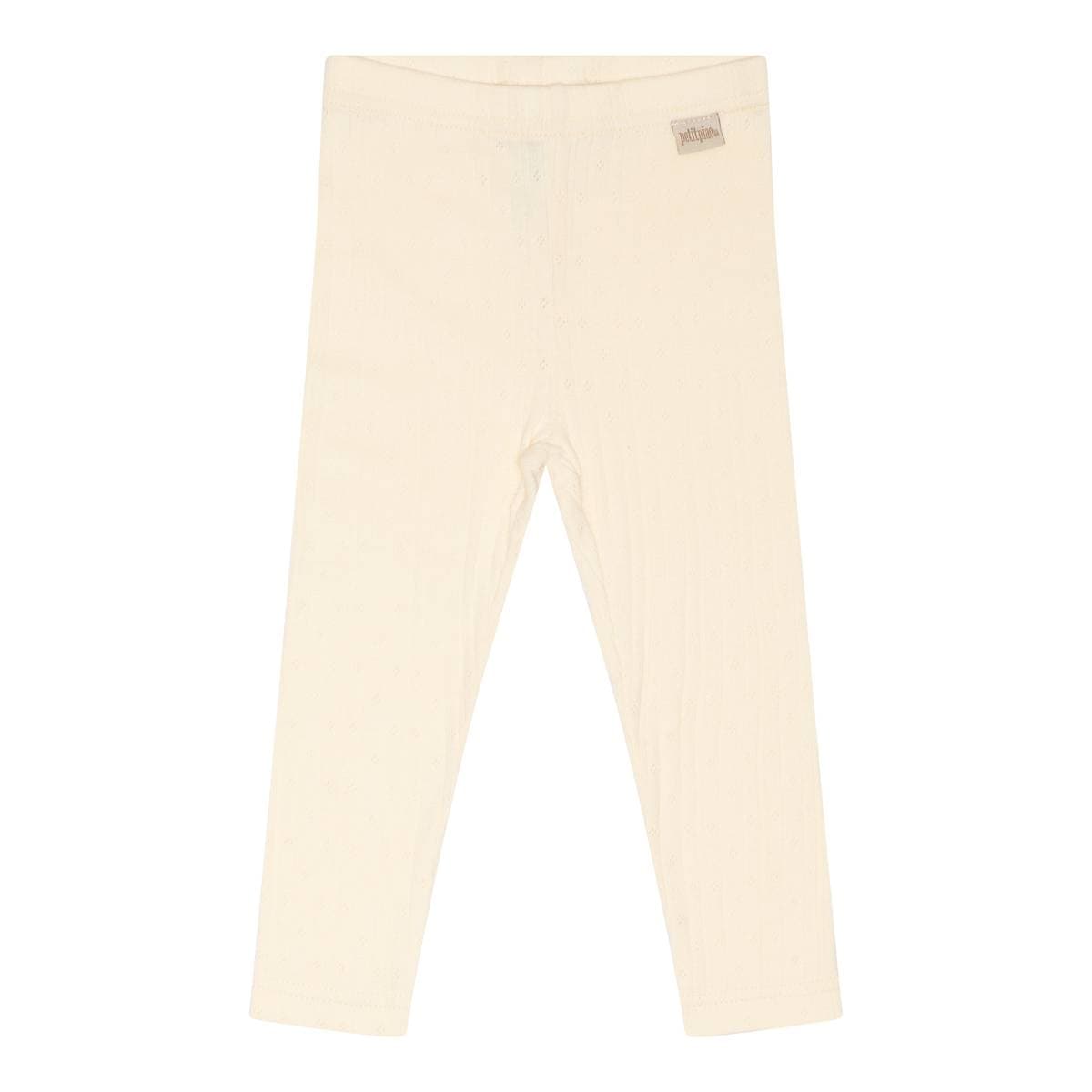 Petit Piao Legging Pointelle Eggnogg (86 / 1,5 år)