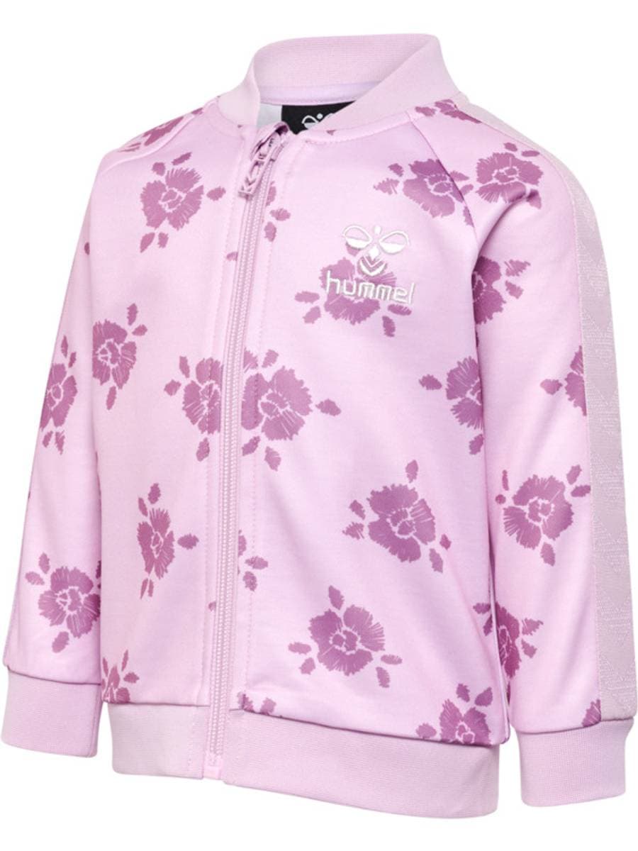 Hummel Flori Zip Jacket Winsome Orchid (80 / 1 år)