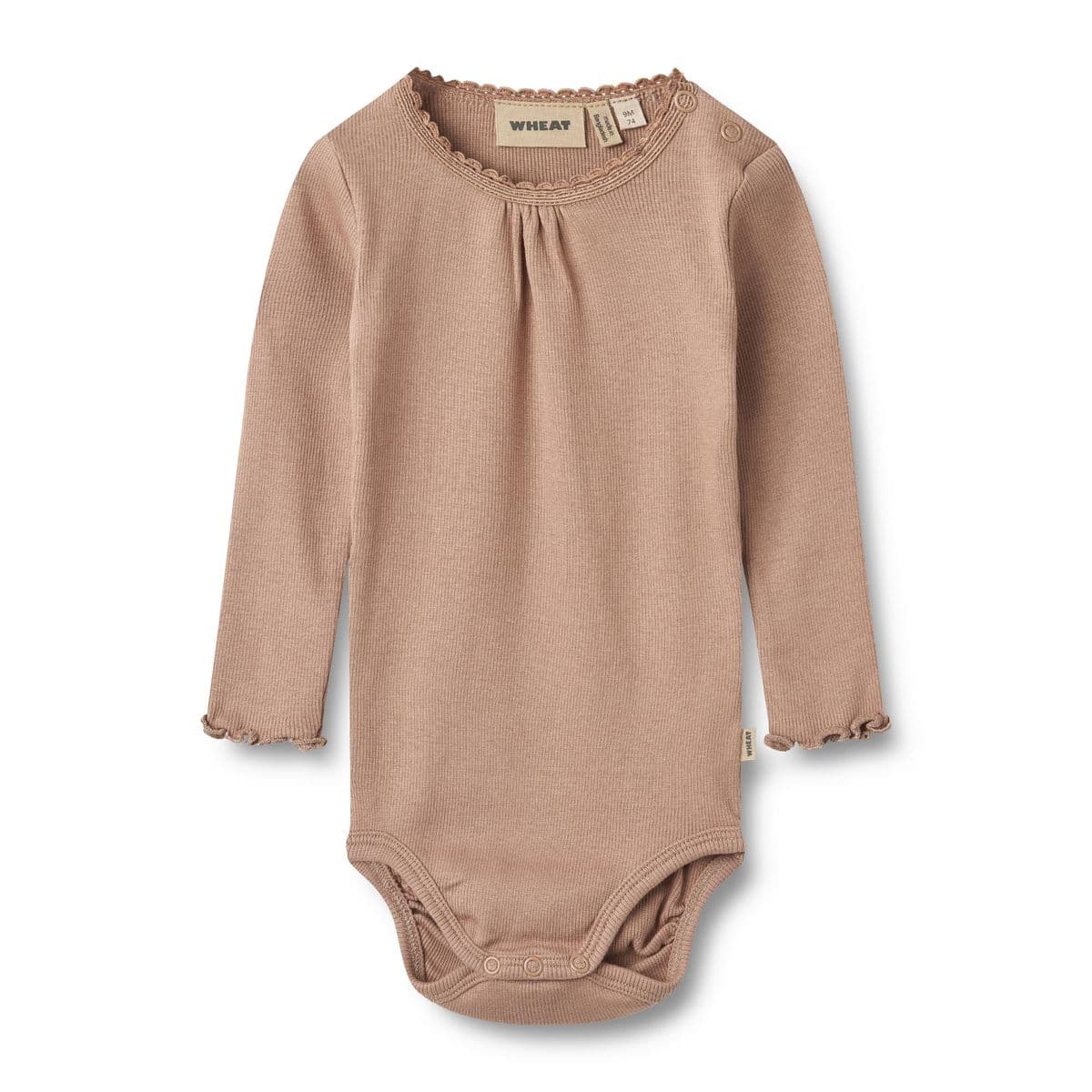 Wheat Baby Rib Body Lotta Nougat Rose (86 / 1,5 år)