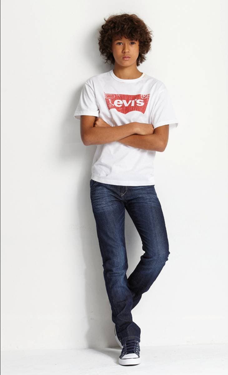 Levi's Hvit Levis Nos T-skjorte (6)