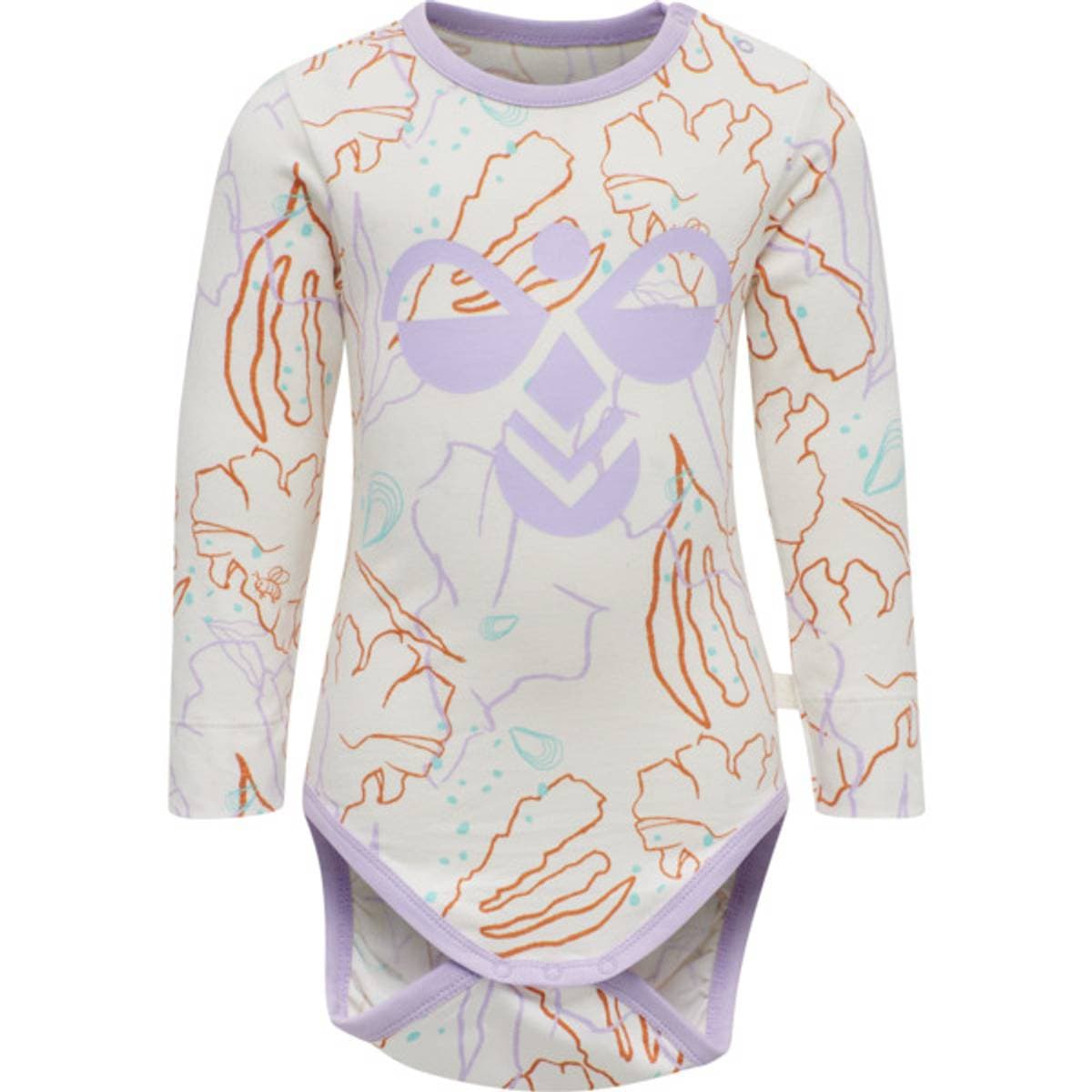 Pastell Lilla Hummel Olivia Body L/S (74 / 9 mnd)