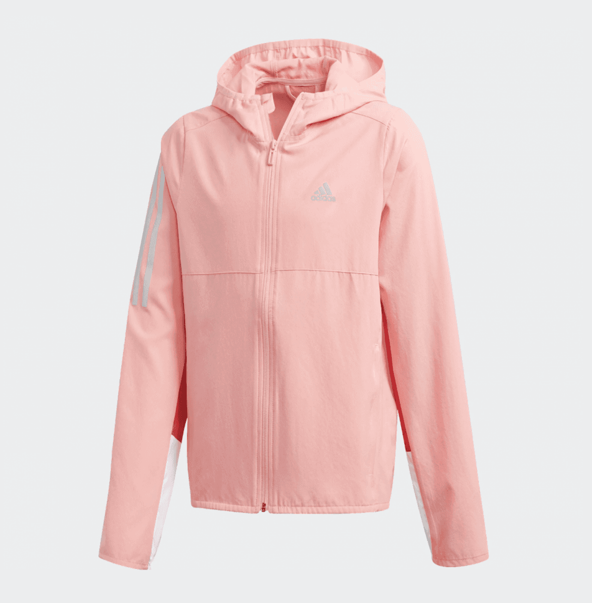 Peach Adidas JG OT Run WB Jakke (170 / 15-16 år)