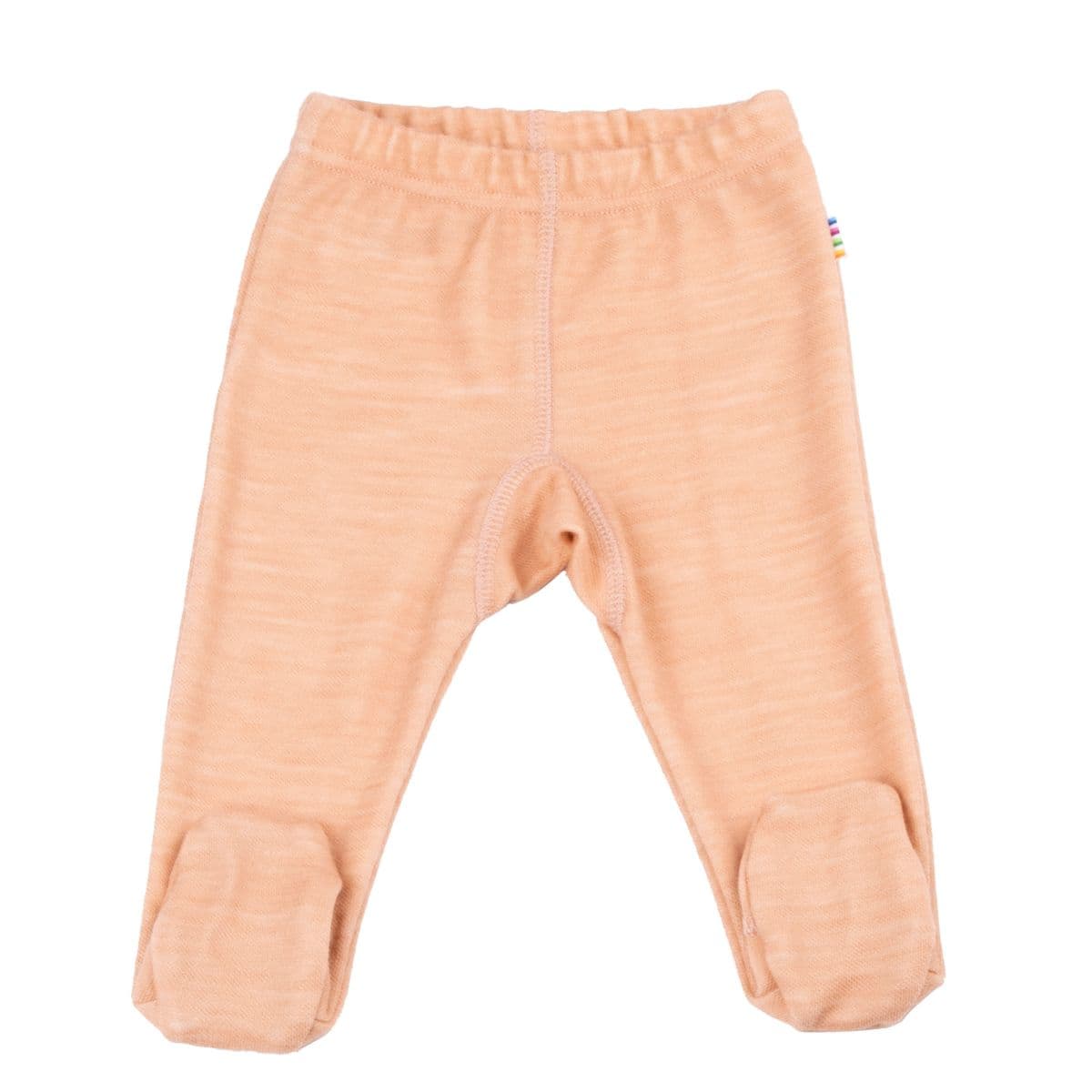 Joha Scarecrow Ull Bambus Leggings med fot Peach (40 Prematur)