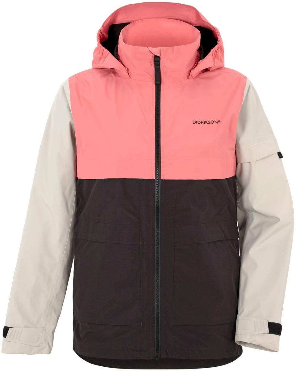 Didriksons Bates Youth Jakke 2 Soft Rose (170 / 15-16 år)
