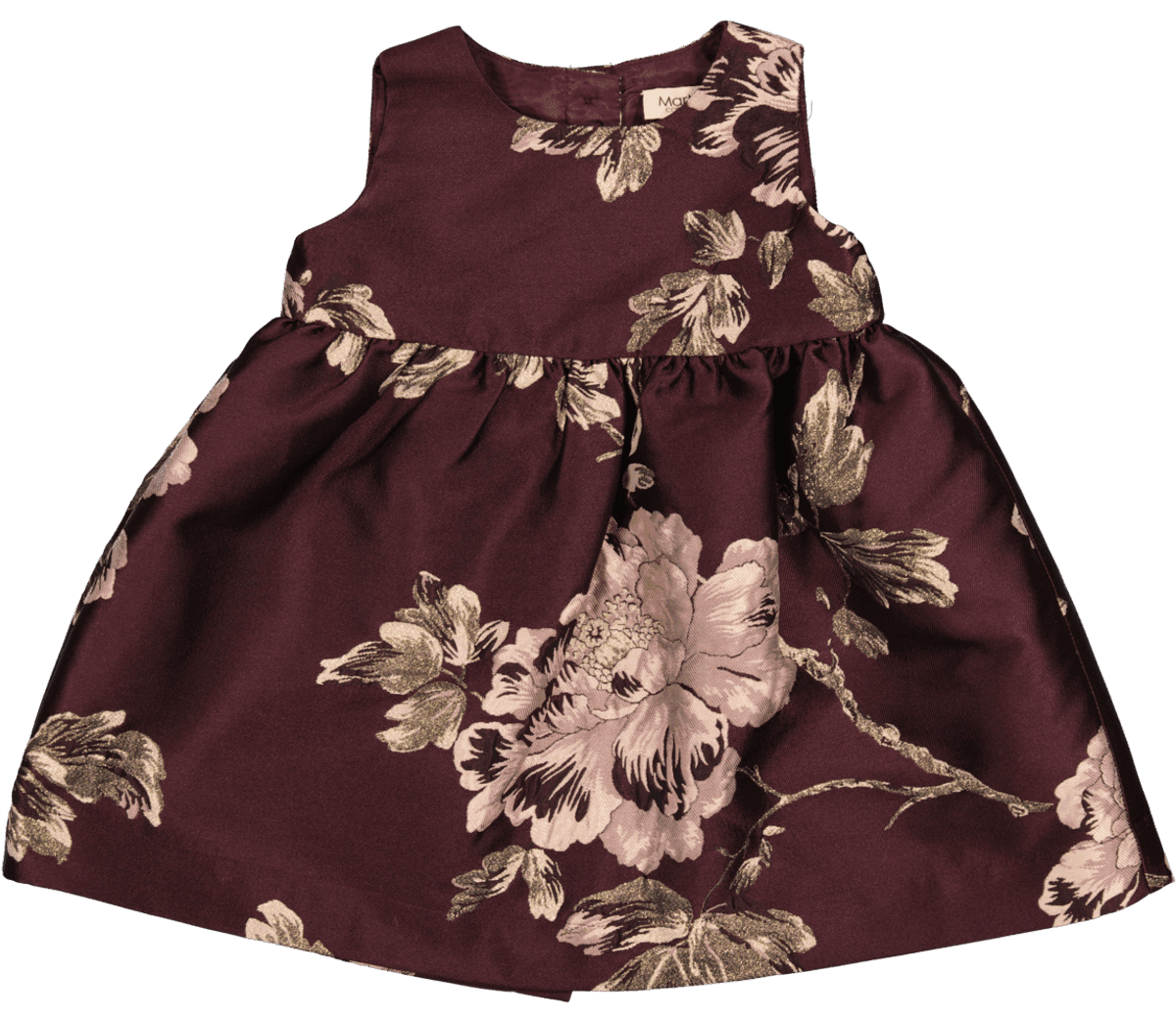 Marmar Copenhagen MarMar Kjole Party Daelyna Deep Mulberry Jacquard (98 /3 år)