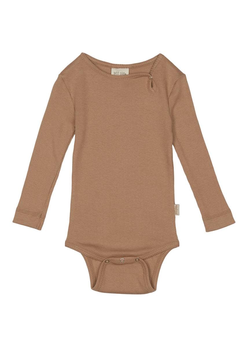 Petit Piao LS Modal Body, natural (56 / 1-2 mnd)