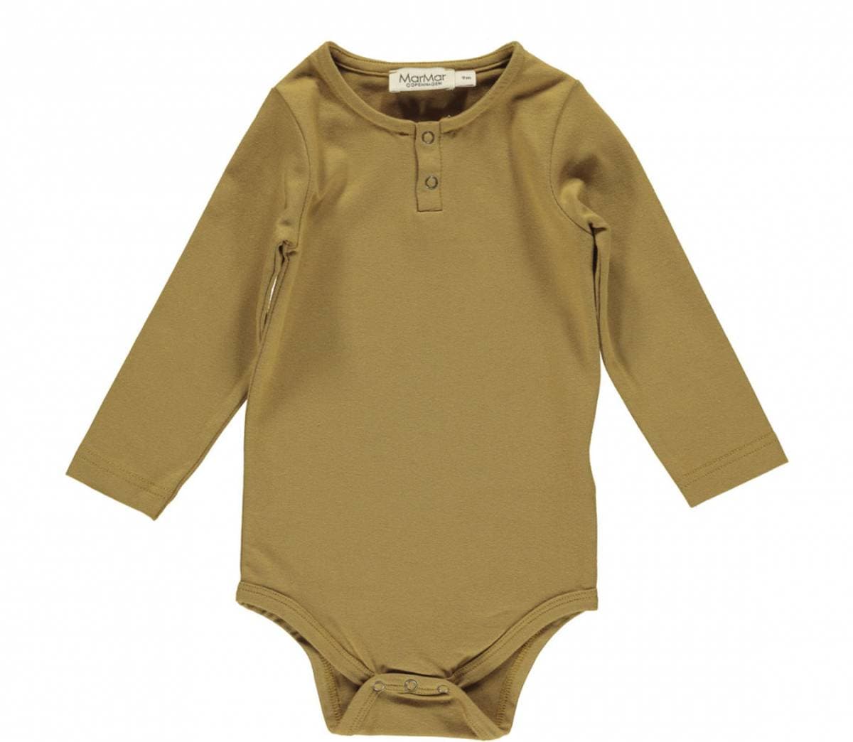 Marmar Copenhagen Sennepsgul MarMar Beo Modal Smooth Solid Body (74 / 9 mnd)