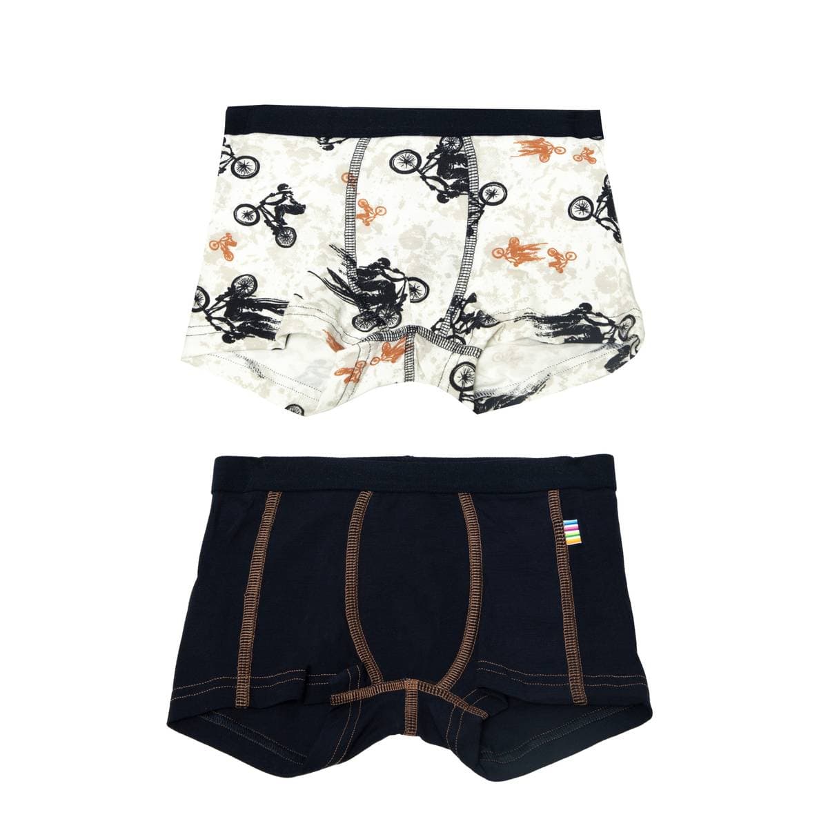 Joha Joha Bmx Boxershorts - 2 Pack Bambusviscose Marineblue (90 / 1,5-2 år)