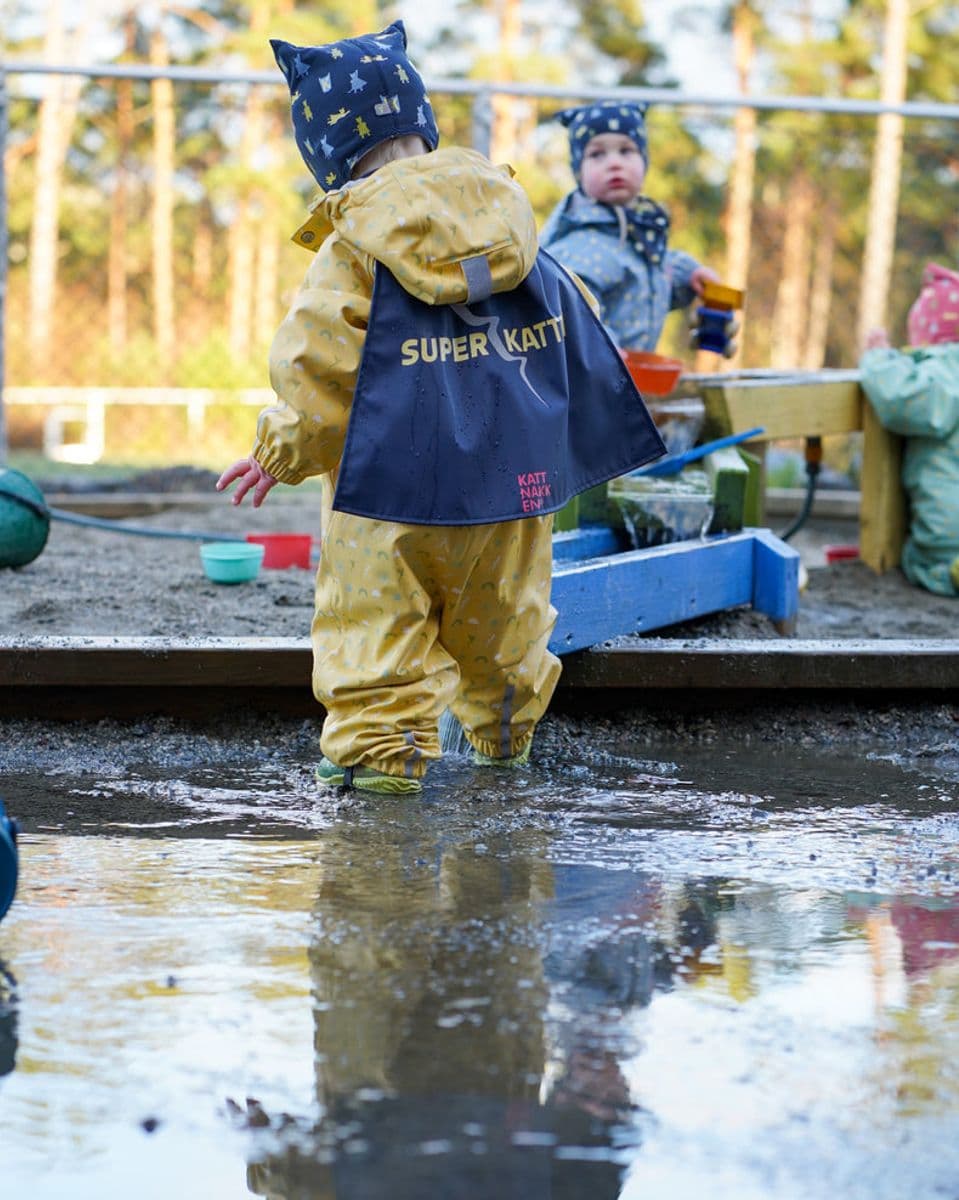 Kattnakken Superkappe Superblå (5-6 år)