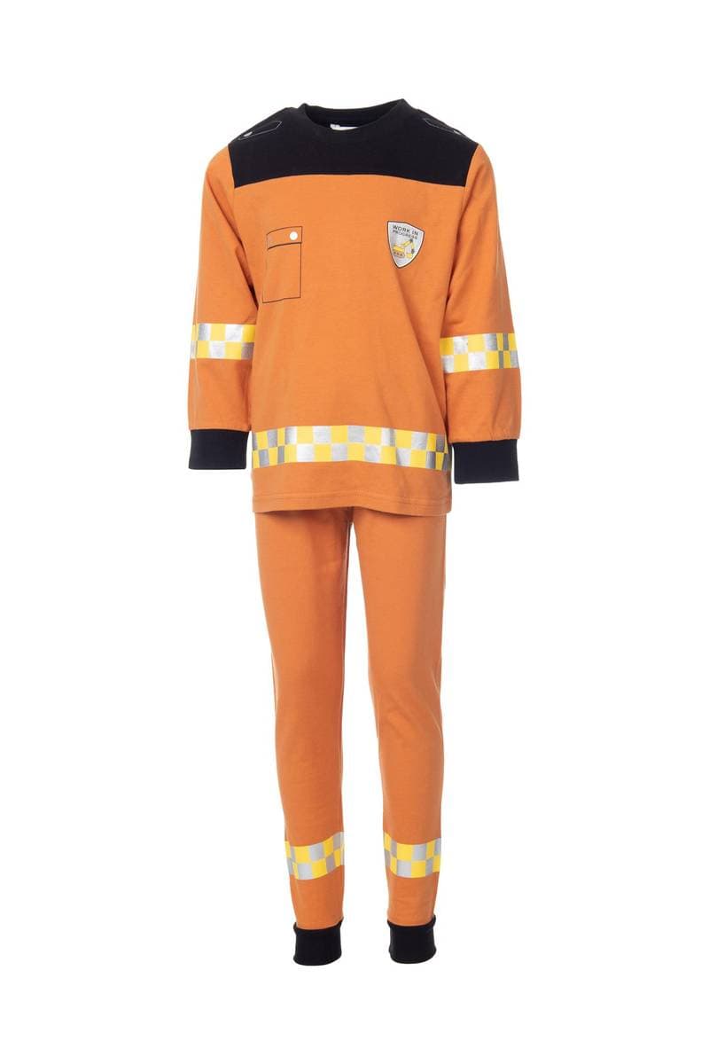 Salto Salto Veivesen Barn Pyjamas Orange (98/104)
