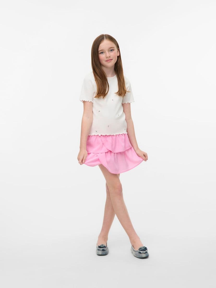 Vero Moda Girl Emma Skjørt Rosa (146 / 11 år)