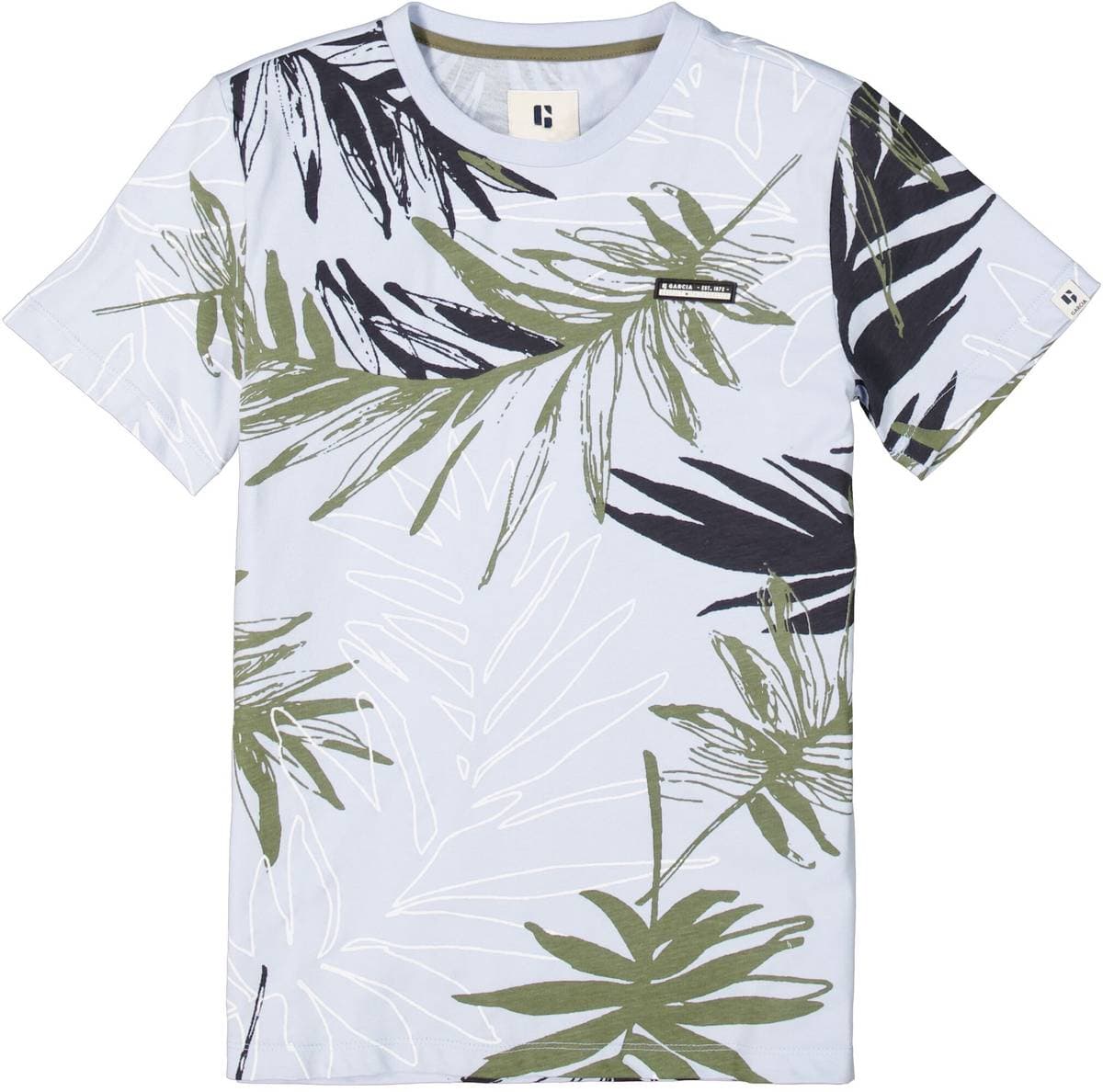Garcia T-skjorte Light Mist Print (140/146 : 10-11 år)