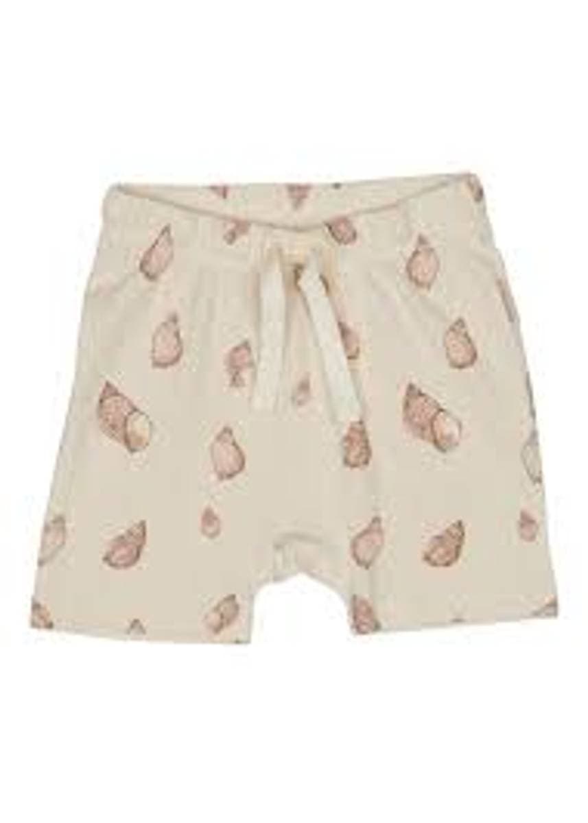 Petit Piao Shorts Printed, Seashell (74 / 9 mnd)