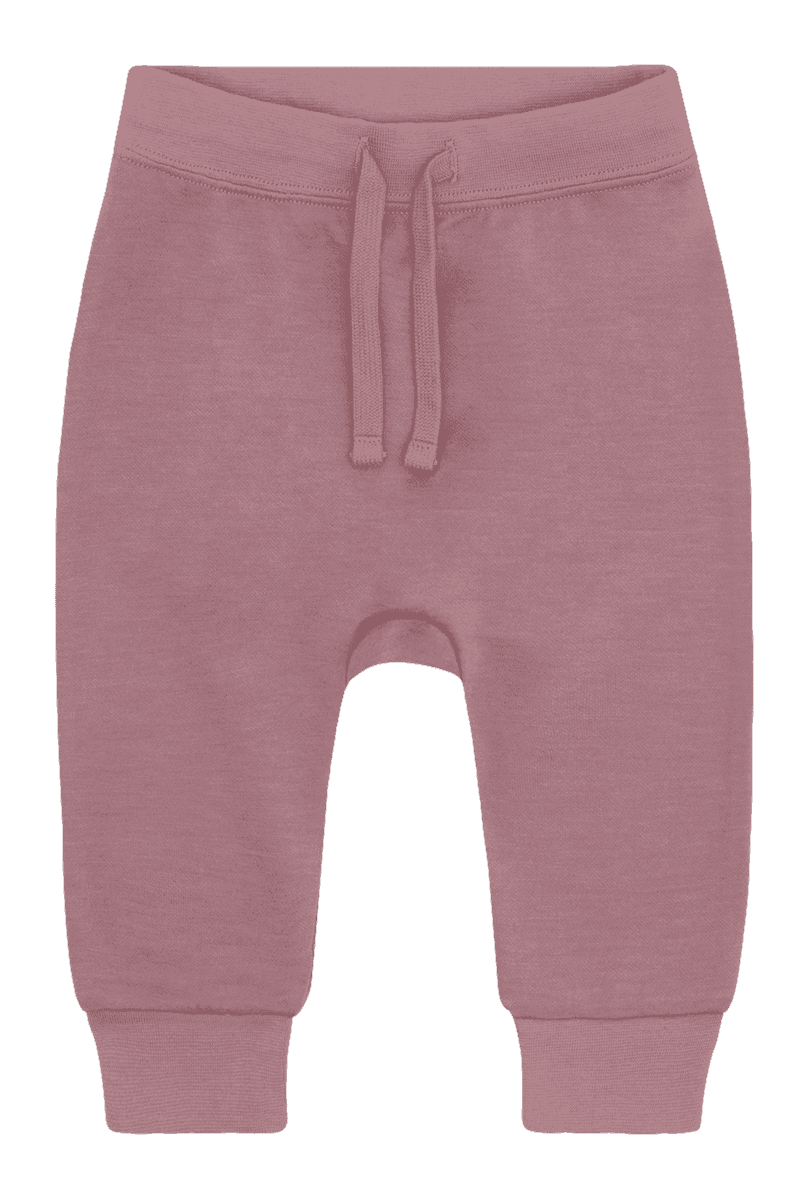 Hust and Claire Gaby Bukse Ull Bambus Pale Mauve (74 / 9 mnd)