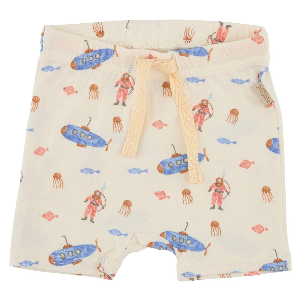 Petit Piao Shorts Printed Subwater (74 / 9 mnd)