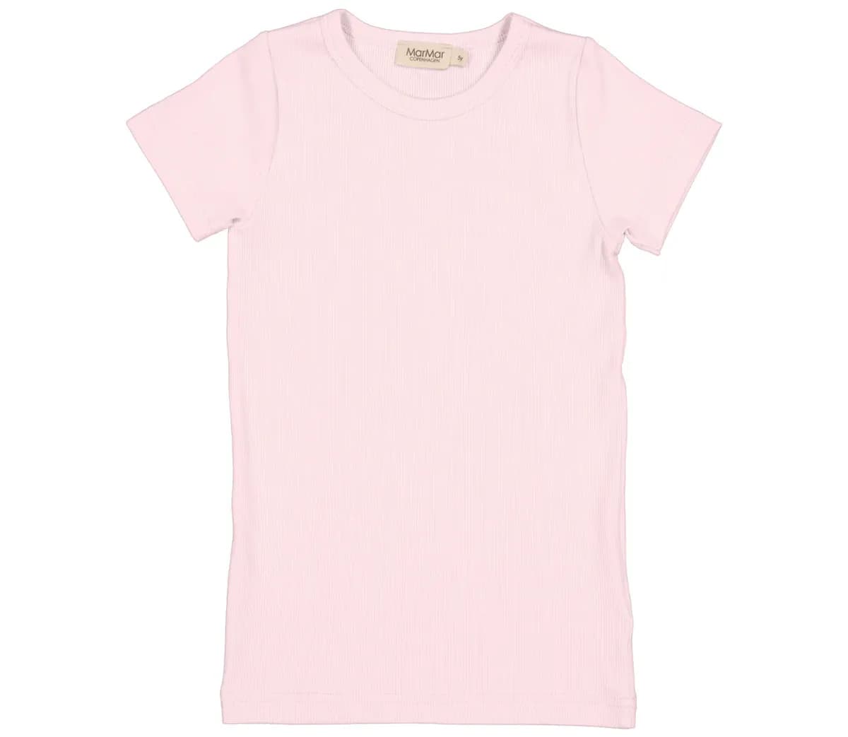 Marmar Copenhagen MarMar T-skjorte Modal Fine Rib Tago Lys Rosa (98 /3 år)