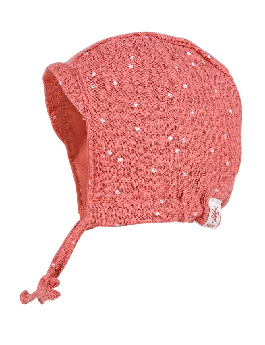 Maximo Maximo Musselin Baby Lue Rust-Weiß-Punkte