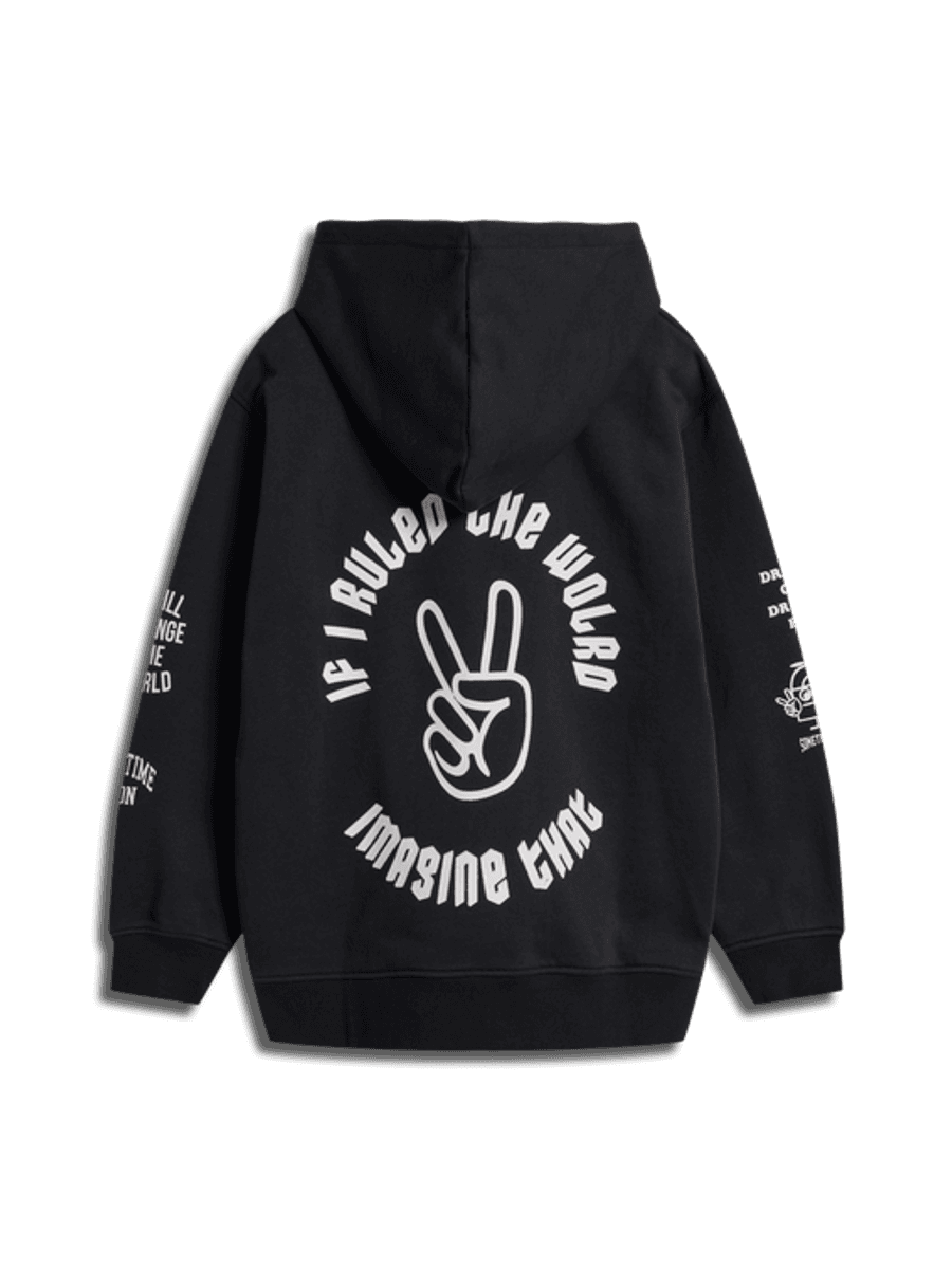 Sometime Soon Ortega Hoodie Black (128 / 8 år)