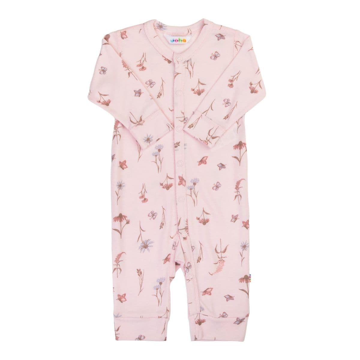 Joha Joha Heldress Bambus Rosa Bloom (80 / 1 år)