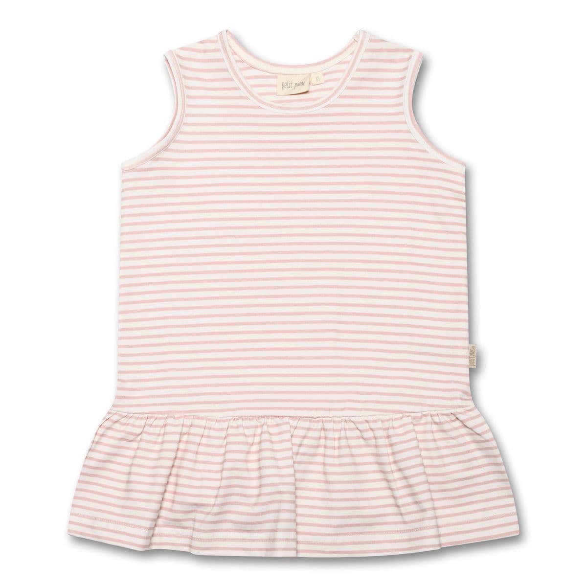 Petit Piao Petit Piao Tank Dress S/S Sum Printed Rose Smoke (92 / 2 år)