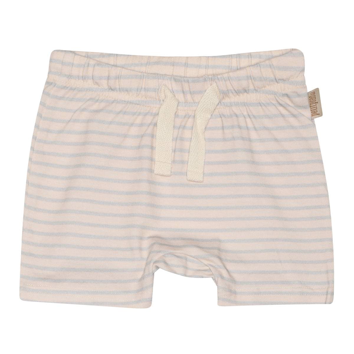 Petit Piao Shorts Printed Pearl Blue/Offwhite (74 / 9 mnd)