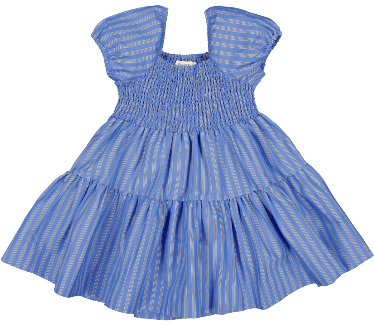 MarMar Kjole Dyman Smooth Cotton Cornflower Stripe (140 / 10 år)