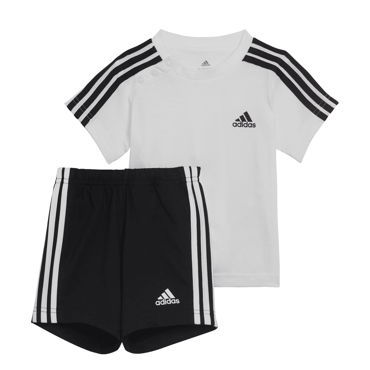 Adidas 3S Sport Set Sort/Hvit (68 / 6 mnd)