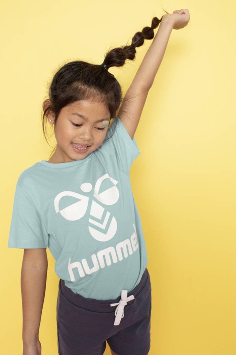 Hummel Tres T-Skjorte Blue Surf (122 / 7 år)
