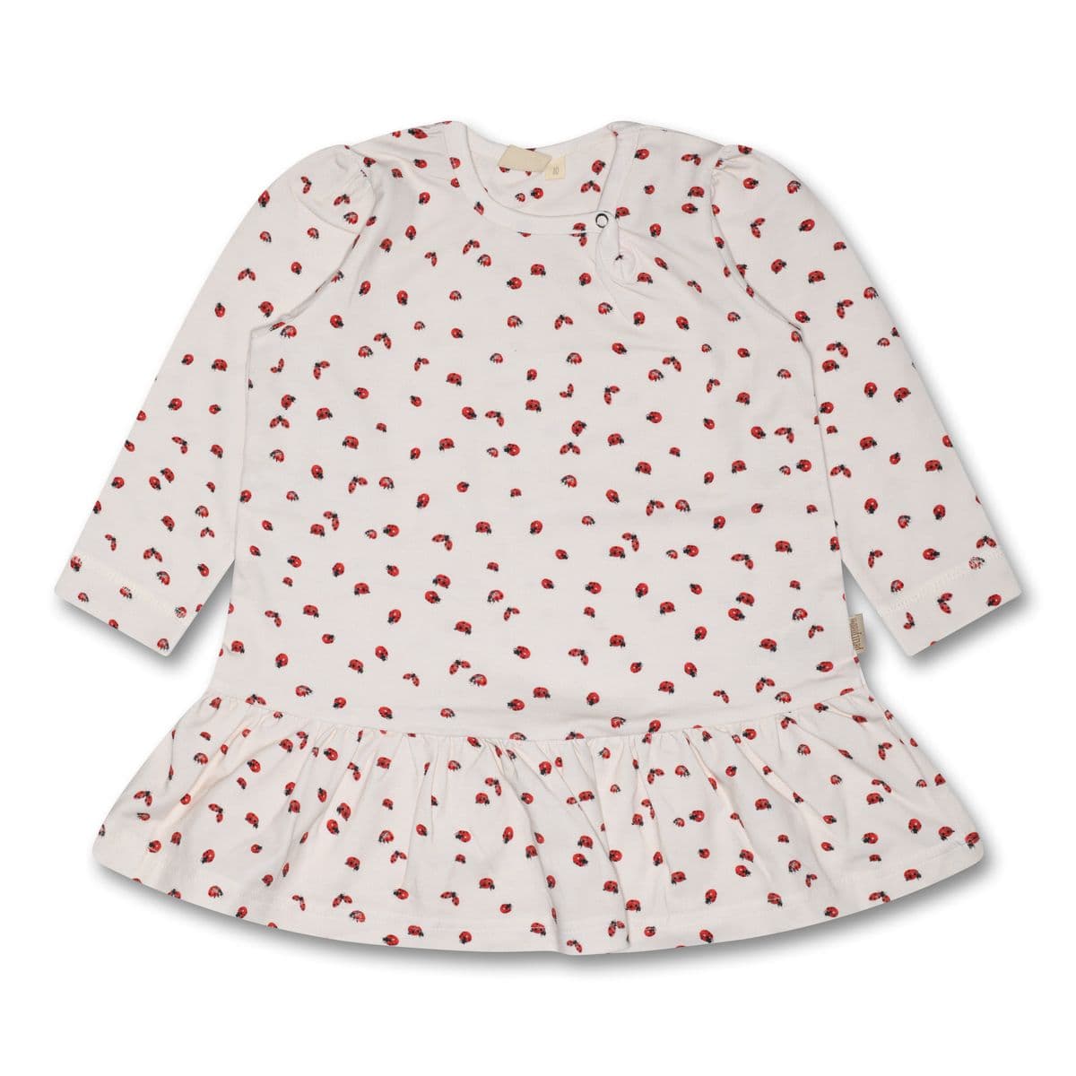 Petit Piao Petit Piao Dress L/S Gather Printed Ladybug (98 /3 år)