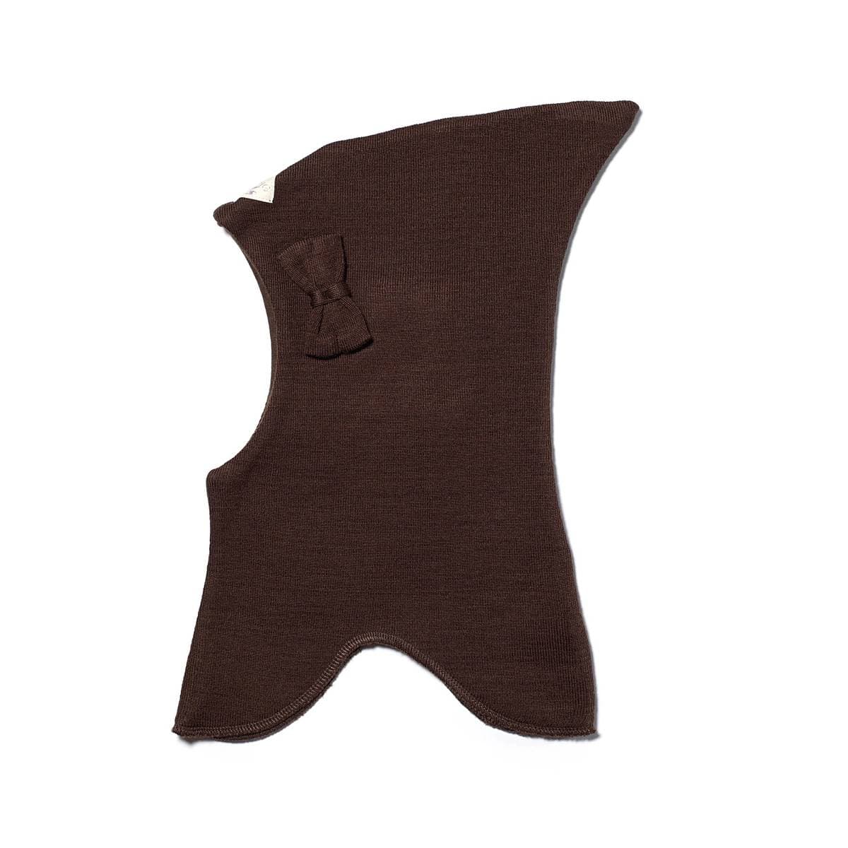 Racing Kids Racing Kids Ull Balaclava Med Sløyfe Chocolate Br
