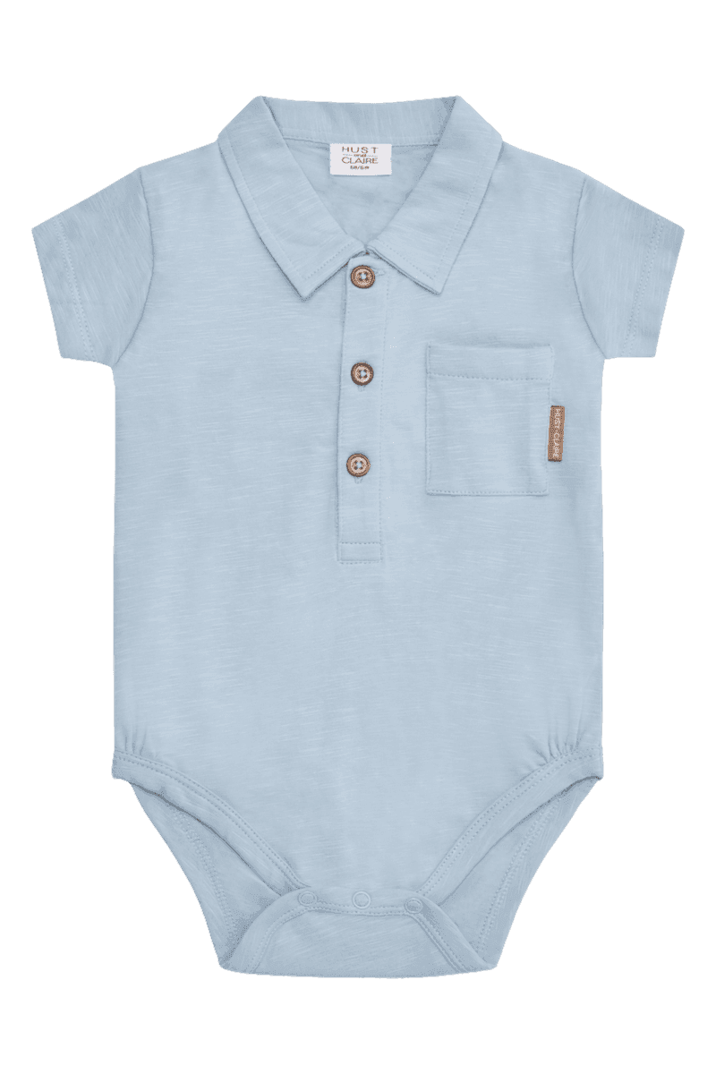 Hust And Claire Boye Body Baby Blue (86 / 1,5 år)