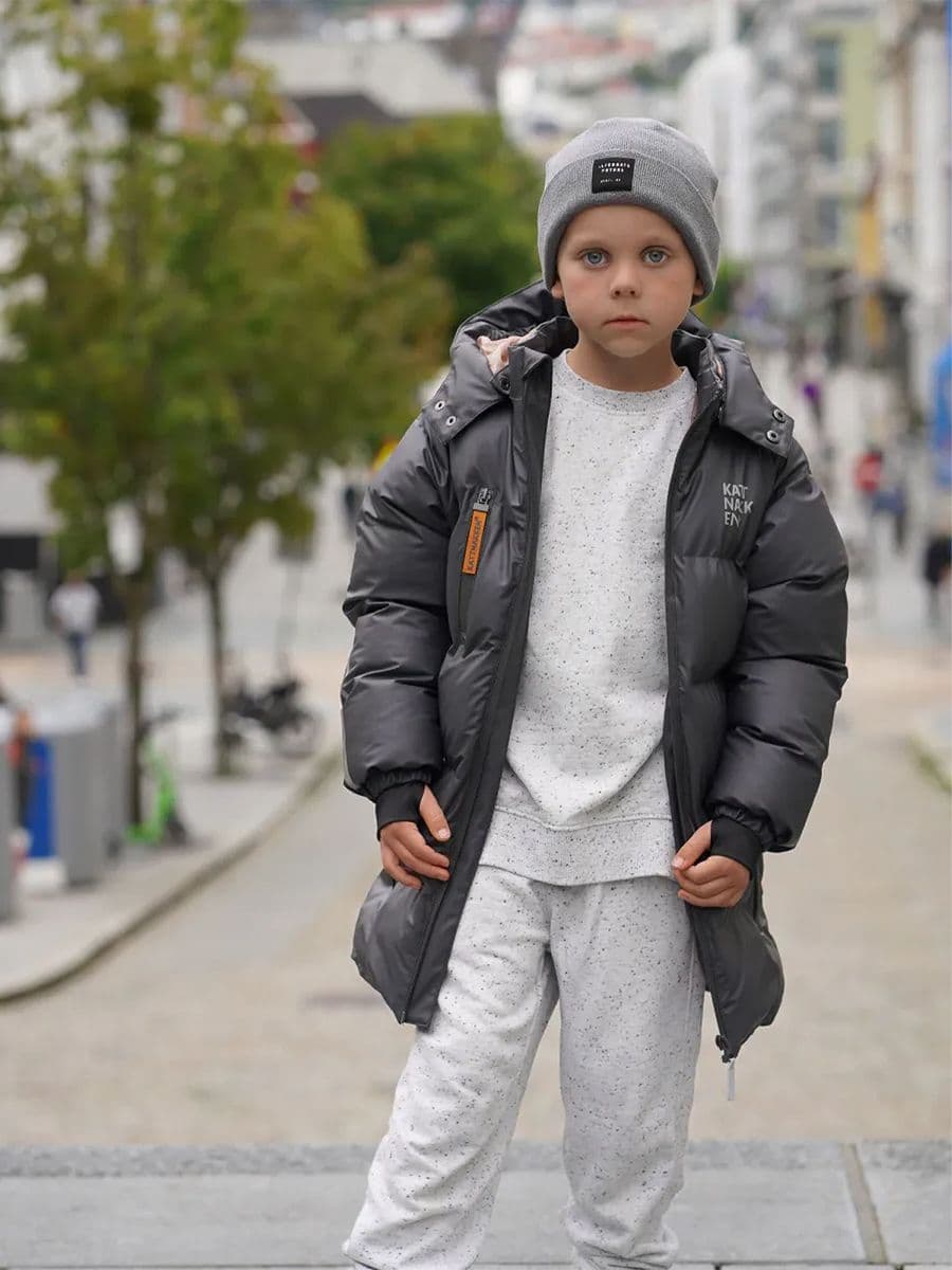 Kattnakken Boblekåpe Sludd Junior Kattesvart (9-10 år)