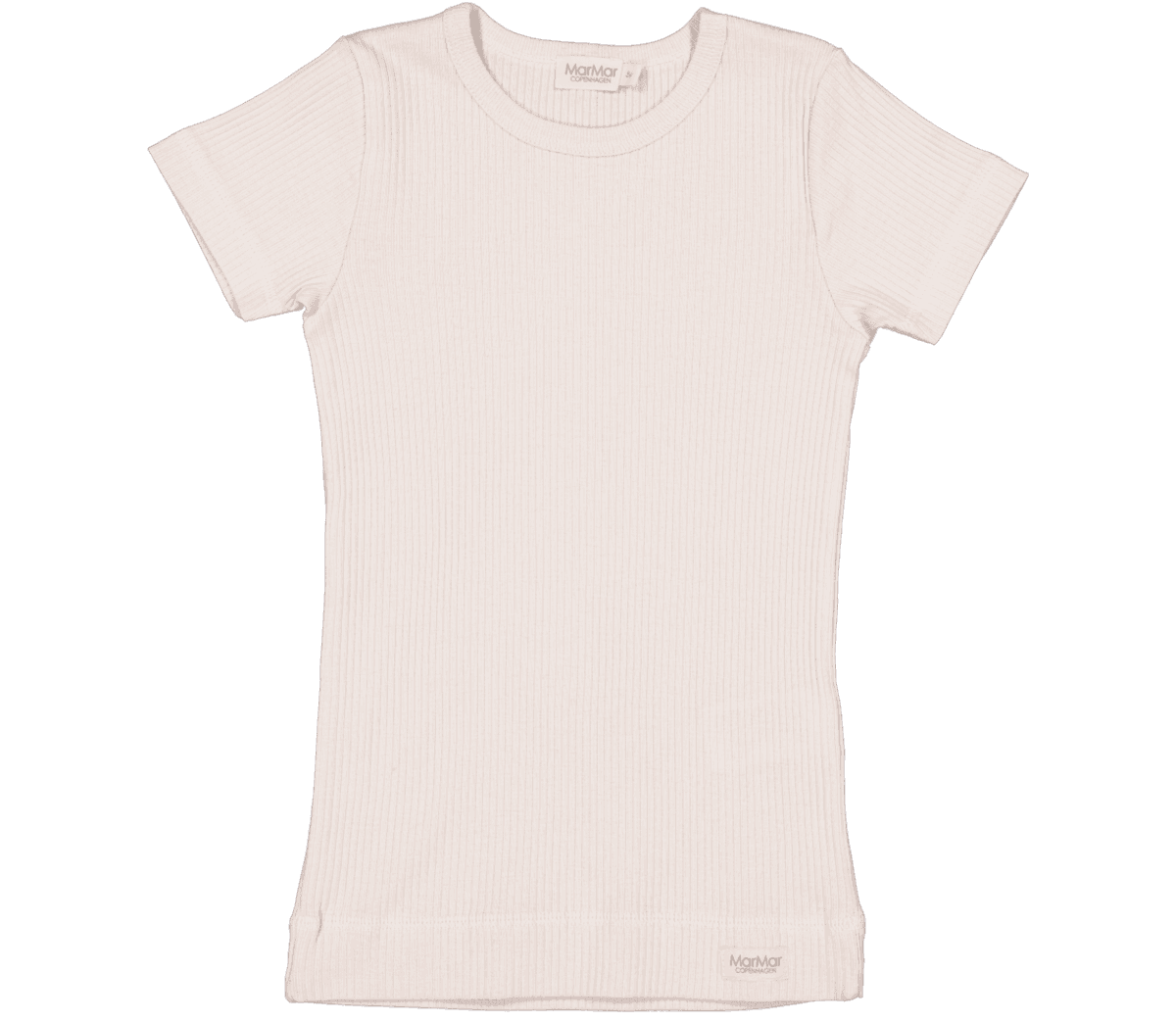 Marmar Copenhagen MarMar T Skjorte Plain Tee SS Modal Powder Chalk (98 /3 år)