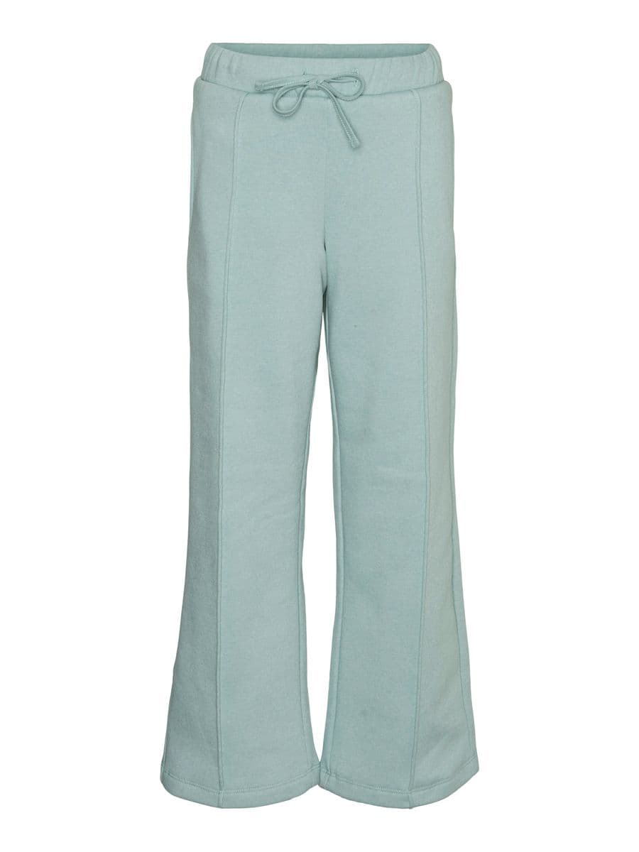 Vero Moda Girl Melany HW Wide Pant Gray Mist Melange (164 /14 år)