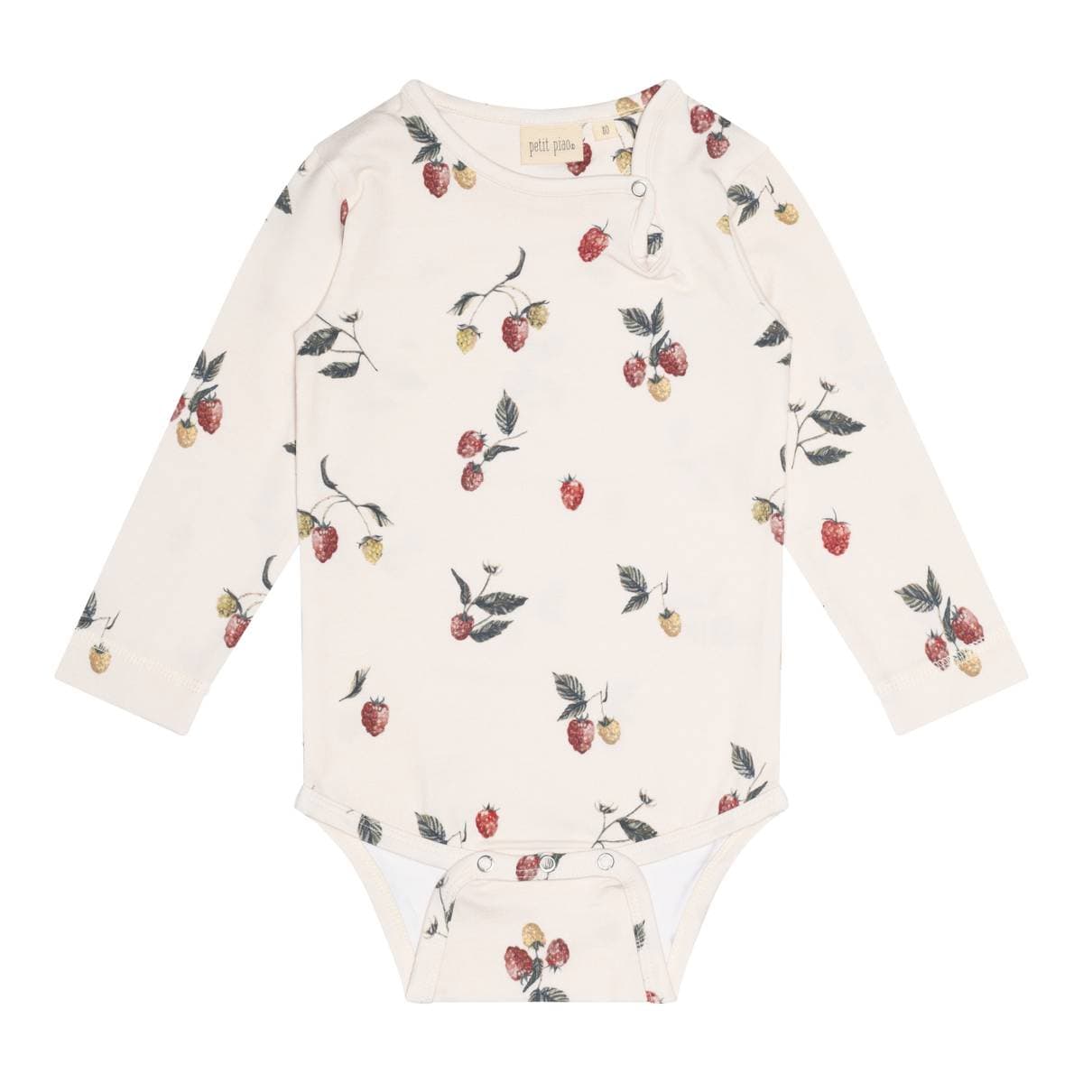 Petit Piao Body Printed Raspberry (92 / 2 år)