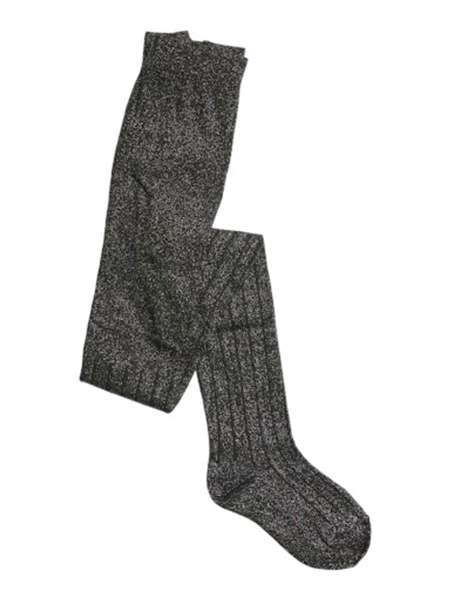 Vero Moda Girl Kira Rib Glitter Tights 2-Pack Black (146/152)