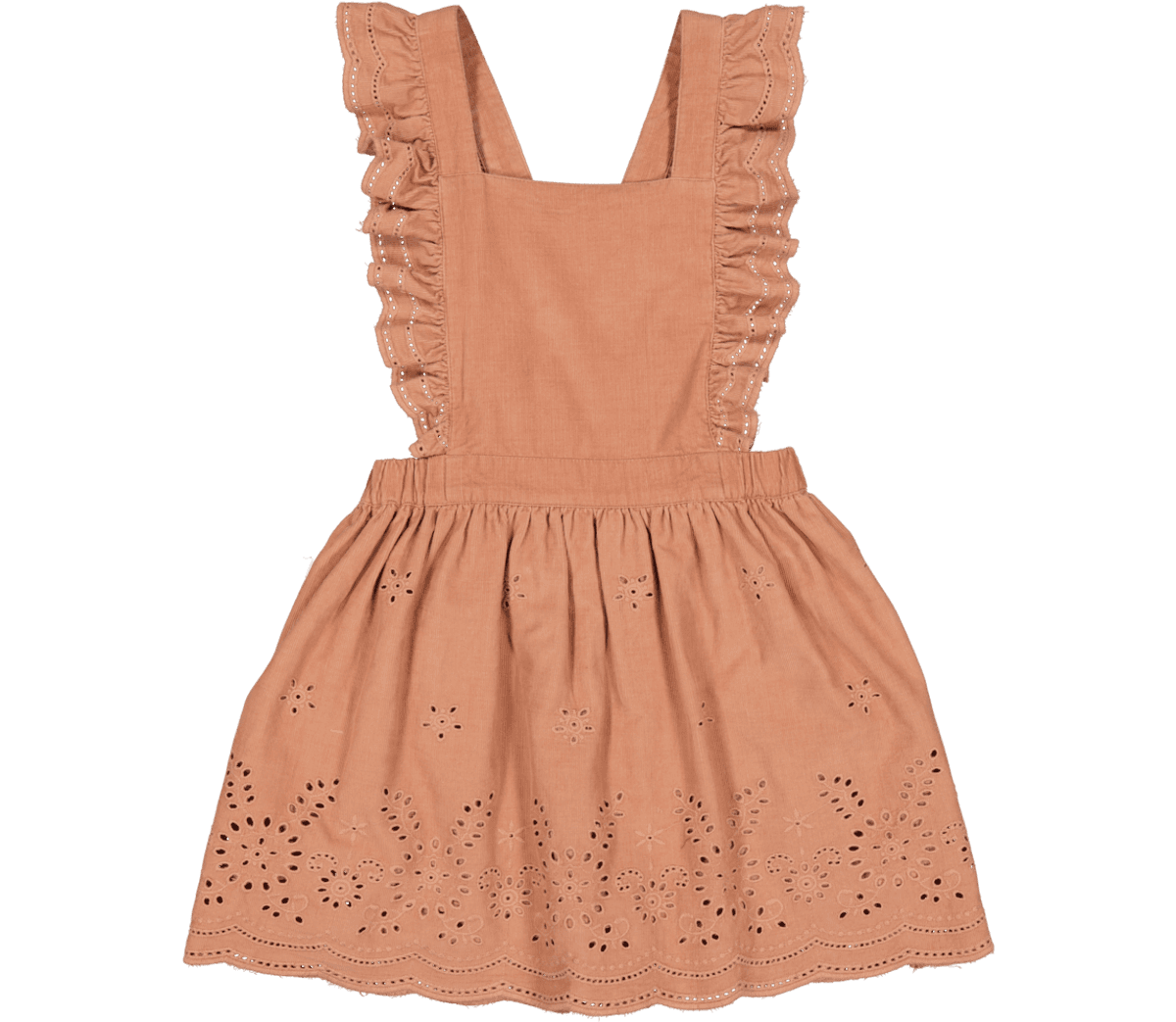 Marmar Dora Fine Cord Kjole Soft Hazel (128 / 8 år)