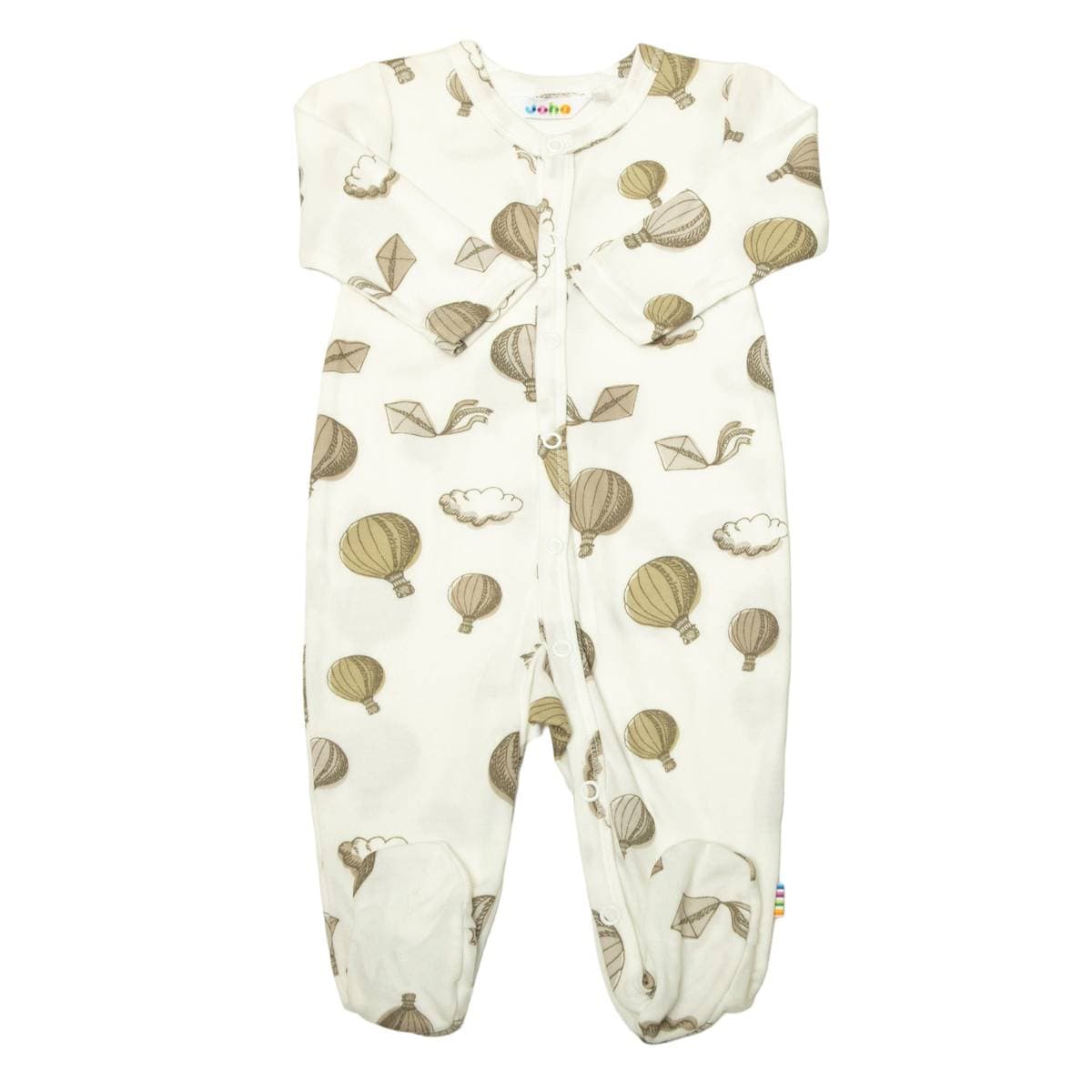 Joha Airballoons Jumpsuit W/Foot Bambusviscose Off White (40 1-2 mnd)