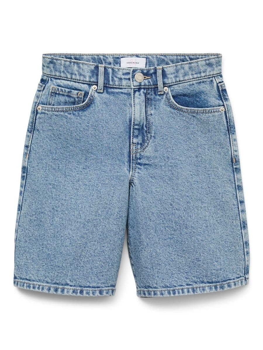 Vero Moda Girl Skye HR Long Denim Shorts (164 /14 år)